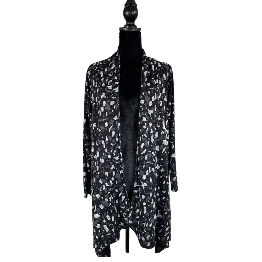 Sympli Canada Cats Meow Open Cardigan Jacket Size L‎